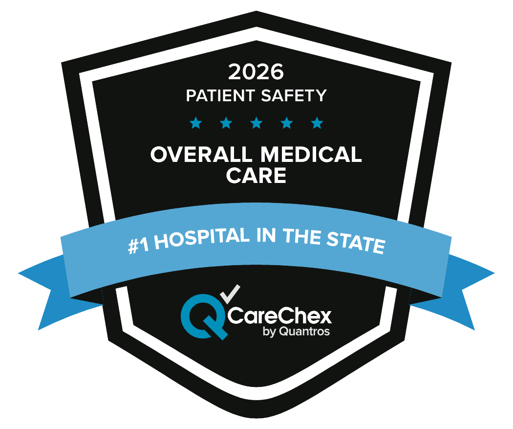 2026 care chex number one in the state badge icon